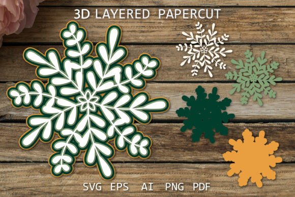 3D SVG Paper Flowers: Elevating Editorial Design with Plant Mandala