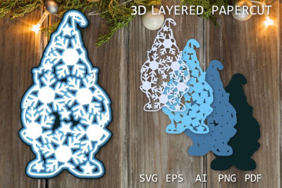 Mandala Gnome SVG: A 3D Holiday Embroidery Design Review