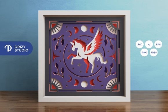 Mystical Pegasus 3D Shadow Box Review