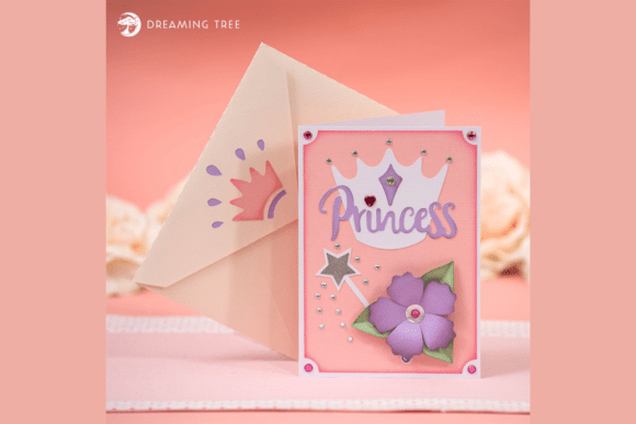 Princess Pop Up Card SVG Review for Real Embroidery Projects